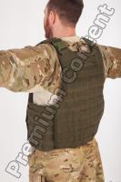 Soldier in American Army Military Uniform 0055